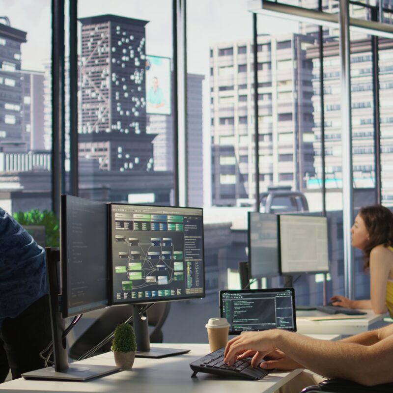 Experts en data intelligence analysant des architectures de type Data Lake et Data Warehouse dans un environnement collaboratif.